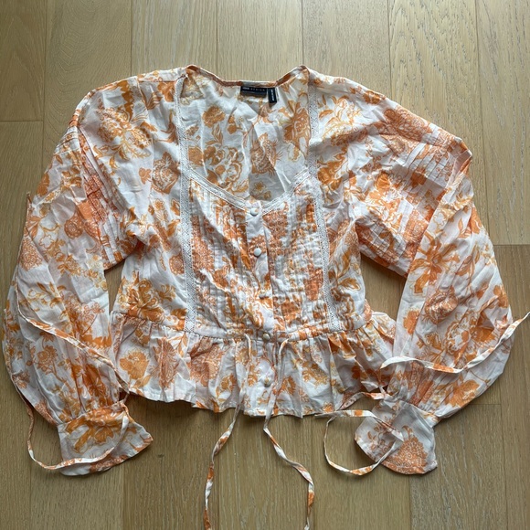 Two Floral Button Up Blouses - Picture 2 of 5